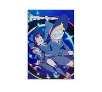 Póster de la serie clásica de anime Little Witch Academia, arte de pared, pintura decorativa para dormitorio, pósteres, 30 x 45 cm, estilo sin marco