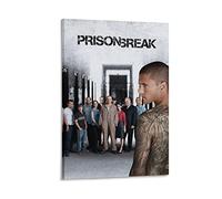 Póster de la serie de televisión Prison Break en lienzo, pintura decorativa, impresión moderna de la familia, niño, niña, dormitorio, sala de estar, decoración de pared, pósteres de 08 x 12 pulgadas