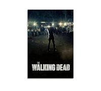 Póster de la serie de televisión The Walking Dead Negan Classic Scene Poster decorativo Lienzo de pared y arte impreso moderno para dormitorio familiar, pósteres de 20 x 30 pulgadas (50 x 75 cm)