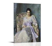 Póster de Lady Agnew of Lochnow de John Singer Sargent en lienzo para decoración de pared, impresiones artísticas en obras de arte modernas para sala de estar, baño, dormitorio, hogar, 50 x 75 cm