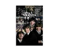 Póster de lienzo con texto en inglés "I Feel Fine-the Beatles", decoración clásica, resistente al agua, a la decoloración, pintura universal, para regalar a amigos, profesores, 30 x 45 cm, estilo sin