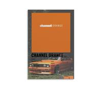Póster de lienzo de Frank Ocean Channel naranja para dormitorio, decoración de pared, póster impreso, pintura retro para decoración de pared del hogar, 30 x 45 cm, estilo sin marco