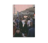 Póster de lienzo de Lost in Translation para decoración de habitación, para dormitorio, sala de estar, paredes, 50 x 75 cm, estilo sin marco