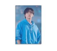 Póster de lienzo de Stray Kids Lee Know, póster de música, álbumes y películas, pintura decorativa para sala de estar, dormitorio, 40 x 60 cm, estilo sin marco