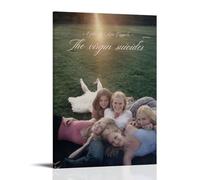 Póster de lienzo de The Virgin Suicides para dormitorio, decoración de pared, pósteres, impresiones artísticas, pintura retro, decoración de pared para el hogar, dormitorio, 30 x 45 cm, estilo marco