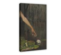 Póster de lienzo surrealista oscuro vintage para decoración de pared, pinturas para sala de estar, dormitorio, decoración de 40 x 60 cm