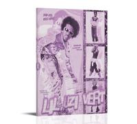Póster de Lil Uzi Vert Eternal Attack. Lienzo decorativo clásico impermeable que se desvanece, arte mural, decoración universal, pintura para regalar a amigos y profesores, 30 x 45 cm, estilo marco