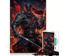 Póster de los jenízaros otomanos, Rompecabezas de 1000 Piezas para Adultos, Juguete para ejercitar la Mente, Alivio del estrés, decoración de Pared con Bordes definidos (38x26cm)