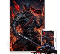 Póster de los jenízaros otomanos, Rompecabezas de 1000 Piezas para Adultos, Juguete para ejercitar la Mente, Alivio del estrés, decoración de Pared con Bordes definidos (38x26cm)