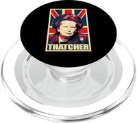 Póster de Margaret Thatcher Propaganda Art Pop Art PopSockets PopGrip para MagSafe