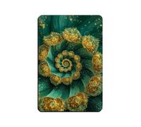 Póster de metal con diseño de mandala de riqueza en espiral, arte elegante, retro, pintura de hierro, bar, cueva, cafetería, familia, garaje, póster decorativo de pared, 20 x 30 cm