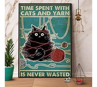 Póster de metal con texto en inglés "The Secret Ingredient Of Shar Pei Kitchen Is Love" (20.3 x 30.5 cm)