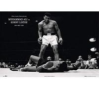 Póster de Muhammad Ali Muhammad vs. Sonny Liston (91,5cm x 61cm) + 1 póster Sorpresa de Regalo