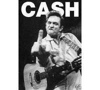 Poster de música de PAPEL. Johnny Cash Dedo. Medida estandarizada "A1" aprox. 84,1 x 59,4 cm.