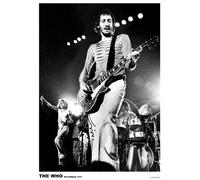 Poster de música de PAPEL. The Who Rotterdam 1975. Medida estandarizada "A1" aprox. 84,1 x 59,4 cm.