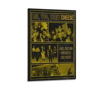 Póster de niños callejeros SKZ, póster de Kpop, póster de One Two Three Cheese Stray Kids de Meljtr, póster decorativo en lienzo decorativo para pared, decoración moderna de dormitorio, póster de 20 x