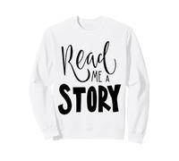 Póster de Noche con Mensaje Motivacional Read Me A Story Sudadera