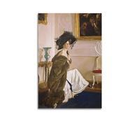 Póster de obras clásicas de Valentin Serov de la princesa Olga Orlova, lienzo para pared, cuadros fotográficos, decoración del hogar, 20 x 30 cm
