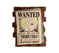 Póster De One Piece Buscado Caja De Dinero Salvadanaio PLASTOY