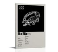 Póster de pared con diseño de pez gato y botella de The Ride-Catfish and the Bottlemen, impermeable, para sala de estar, dormitorio, oficina, moderno, impresión en lienzo, decoración del hogar, regalo