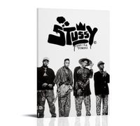Póster de pared con texto en inglés "A Tribe Called Quest The Low End Theory", para sala de estar, impermeable, multifuncional, resistente a los rayos UV, sin marco, estilo 60 x 90 cm
