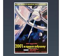 Póster de pared grande 2001 odisea espacial en Space Odyssey