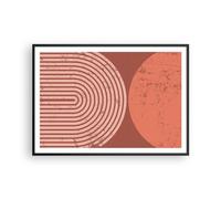 Poster de Pared Póster Marco Negro 100x70cm Minimalismo Moderno Abstracción Moderno Cuadros Decorativo Cuadros Pared Imágenes Decoracion Salon Dormitorio Cocina Wall Art Prints Decor P2BAA100x70-5409