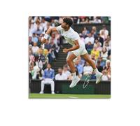 Póster de partido de tenis de alta definición de Carlos Alcaraz, lienzo para pared, impresiones artísticas para colgar, idea de fotos, decoración del hogar, obras de arte de 60 x 60 cm
