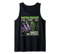 Póster de película Alien de Invasión Marciana Vintage Halloween Camiseta sin Mangas