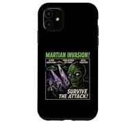 Póster de película Alien de Invasión Marciana Vintage Halloween Carcasa para iPhone 11