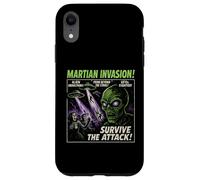 Póster de película Alien de Invasión Marciana Vintage Halloween Carcasa para iPhone XR