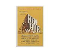 Póster de película Ben Hur de 1959 (2) póster de pintura en lienzo para pared, impresiones decorativas de cuadros modernos, 20 x 30 cm