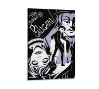 Póster de película clásica de Das Kabinett Des Doktor Caligari (18) impresión fotográfica artística en lienzo, póster de decoración moderna para el hogar, pósteres de 20 x 30 pulgadas (50 x 75 cm)