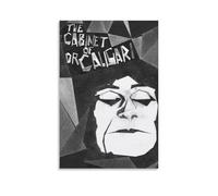 Póster de película clásica de Das Kabinett Des Doktor Caligari (2) arte de pared, póster de pintura en lienzo, obras de arte, decoración de habitación, 30 x 45 cm