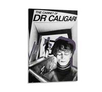 Póster de película clásica de Das Kabinett Des Doktor Caligari (4) lienzo de pintura artística para pared, impresión moderna de 60 x 90 cm