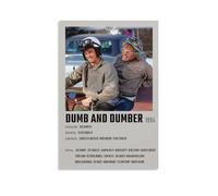 Póster de película clásica de Dumb & Dumber (3) póster artístico en lienzo y arte de pared, póster moderno de decoración familiar, 40 x 60 cm