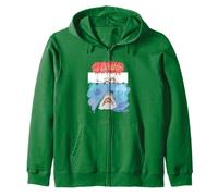 Póster de película clásica de mandíbulas Sudadera con Capucha