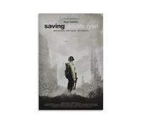Póster de película clásica de Saving Private Ryan (2) póster artístico de pintura en lienzo para decoración de pared, póster decorativo moderno para el hogar, 20 x 30 cm