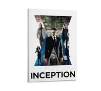 Póster de película de ciencia ficción de acción de Inception (10) pósteres de pintura en lienzo para sala de estar, pósteres de pintura de 50 x 75 cm