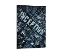 Póster de película de ciencia ficción de acción de Inception (18) pósteres de pintura en lienzo para sala de estar, pósteres de pintura de 50 x 75 cm