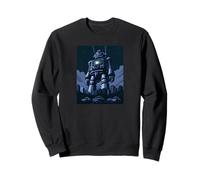 Póster de película de ciencia ficción robot retro clásico Sudadera
