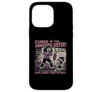 Póster de película de maldición de Hermana Molesta, Vintage, Halloween Carcasa para iPhone 14 Pro MAX
