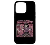 Póster de película de maldición de Hermana Molesta, Vintage, Halloween Carcasa para iPhone 15 Pro MAX