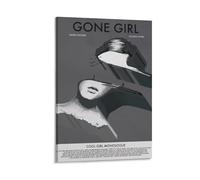Póster de película de suspenso psicológico de Gone Girl (14) póster artístico en lienzo y arte de pared, póster moderno de decoración familiar, 60 x 90 cm
