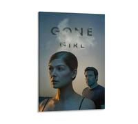 Póster de película de suspenso psicológico de Gone Girl (2) pósteres de obras de arte geniales para pared, impresiones en lienzo para colgar, pósteres de 30 x 45 cm
