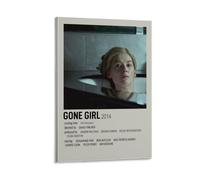 Póster de película de suspenso psicológico de Gone Girl (8) lienzo, póster decorativo moderno para el hogar, obras de arte, pósteres de 12 x 18 pulgadas (30 x 45 cm)