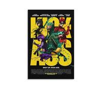 Póster de película Kick-Ass - Película de superhéroes de comedia oscura sobre adolescentes vigilantes salvando el día (12) póster artístico de pared, lienzo de pergamino, cuadro de pintura para sala