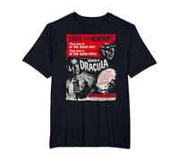 Póster de película Love That Horror of Dracula Art Christopher Lee Camiseta, Hombre Tallas Grandes, Negro, 3X Alto