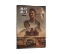 Póster de película Mad Max 1 póster decorativo de lienzo para pared e impresión artística moderna para decoración de dormitorio familiar, 16 x 24 pulgadas (40 x 60 cm)