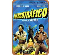 Póster de película Sentencia de muerte para decoración de pared del hogar, letrero de metal retro de 20 x 30 cm